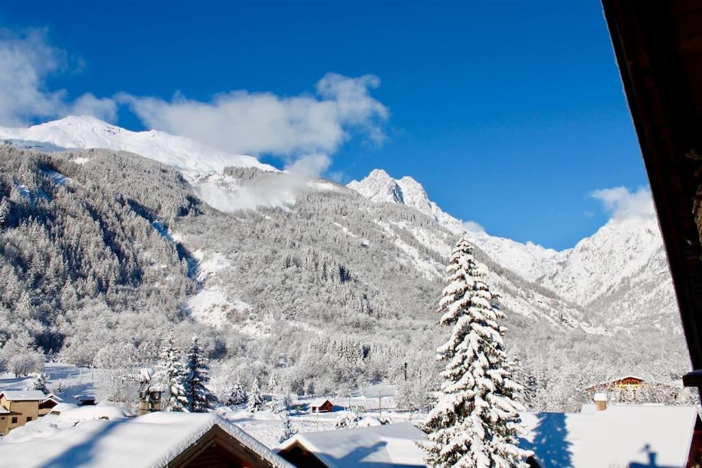 Bel Appartement - Parc National Des Ecrins Pelvoux Exteriér fotografie